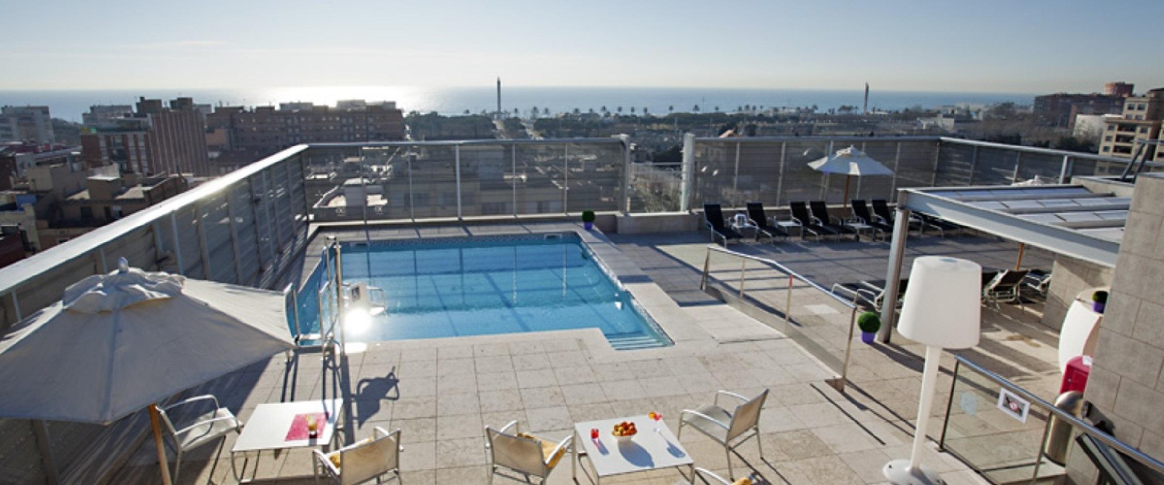 Ilunion Barcelona Hotel Exterior foto